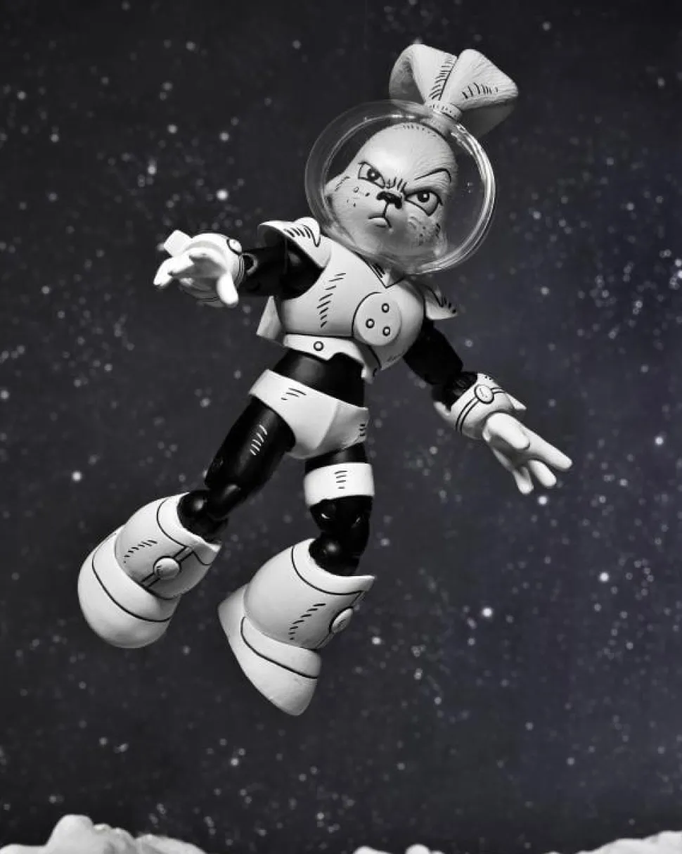 Usagi Yojimbo - Space Usagi Yojimbo (Black & White Version) 7" Action Figure