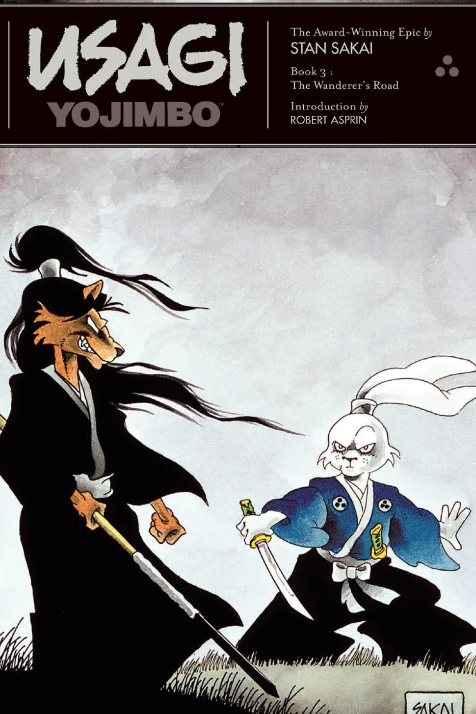 Usagi Yojimbo Saga - Volume 03 Wanderer’s Road Paperback Book