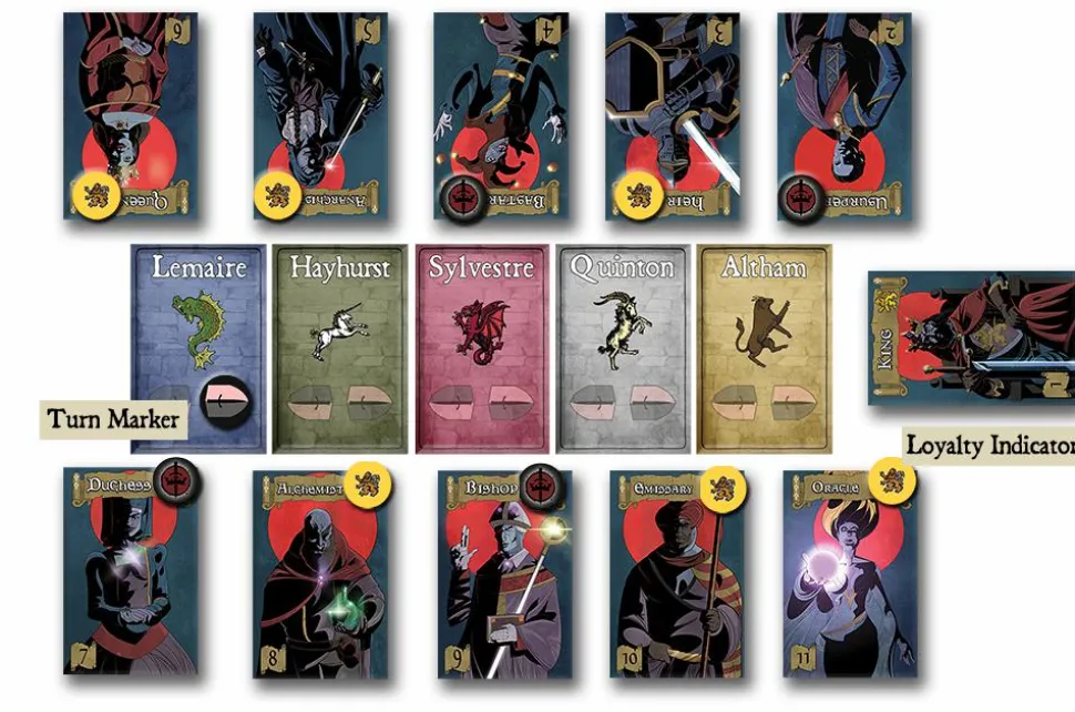 Usurp the King - Card Game