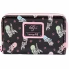Valfre - Lucy Tattoo 4” Faux Leather Zip-Around Wallet