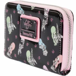 Valfre - Lucy Tattoo 4” Faux Leather Zip-Around Wallet