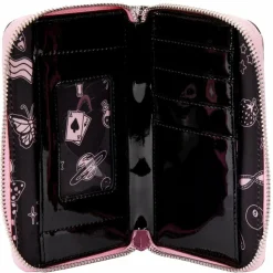 Valfre - Lucy Tattoo 4” Faux Leather Zip-Around Wallet