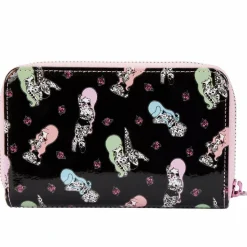 Valfre - Lucy Tattoo 4” Faux Leather Zip-Around Wallet