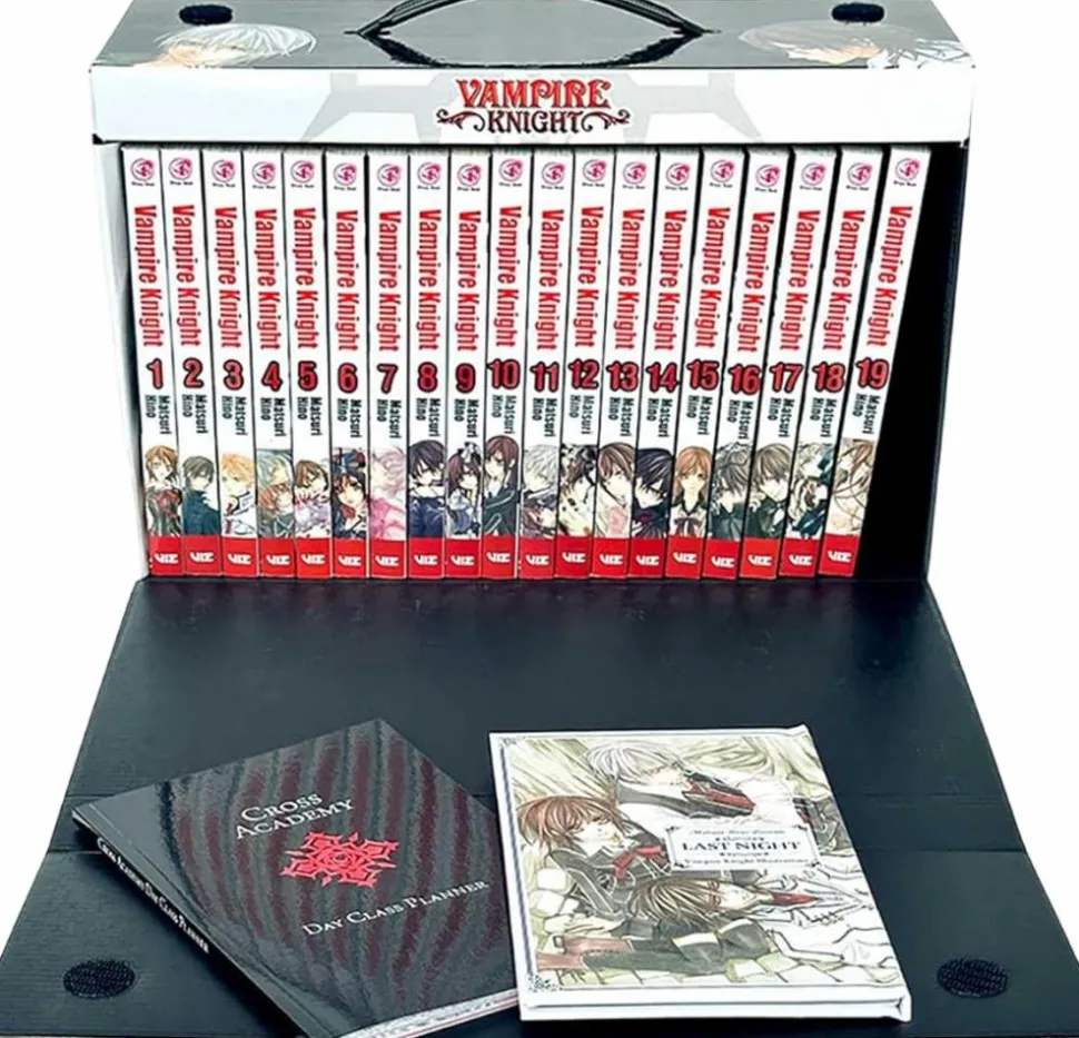 Vampire Knight - The Complete Manga Paperback Book Box Set (Vol. 1-19)