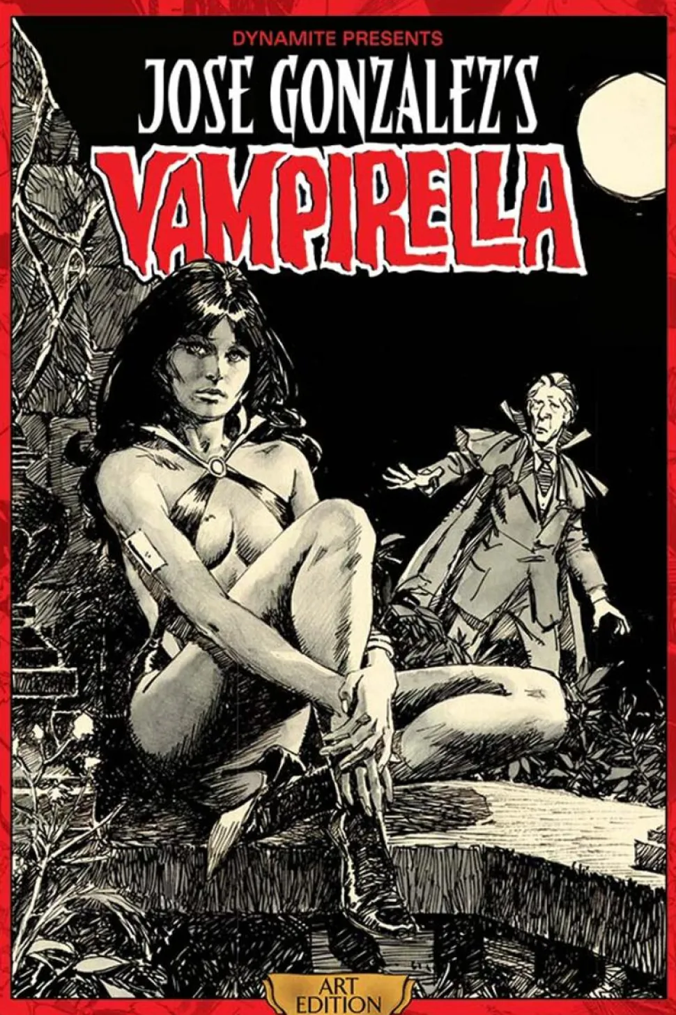 Vampirella - Jose Gonzalez's Vampirella Art Edition Hardcover Book