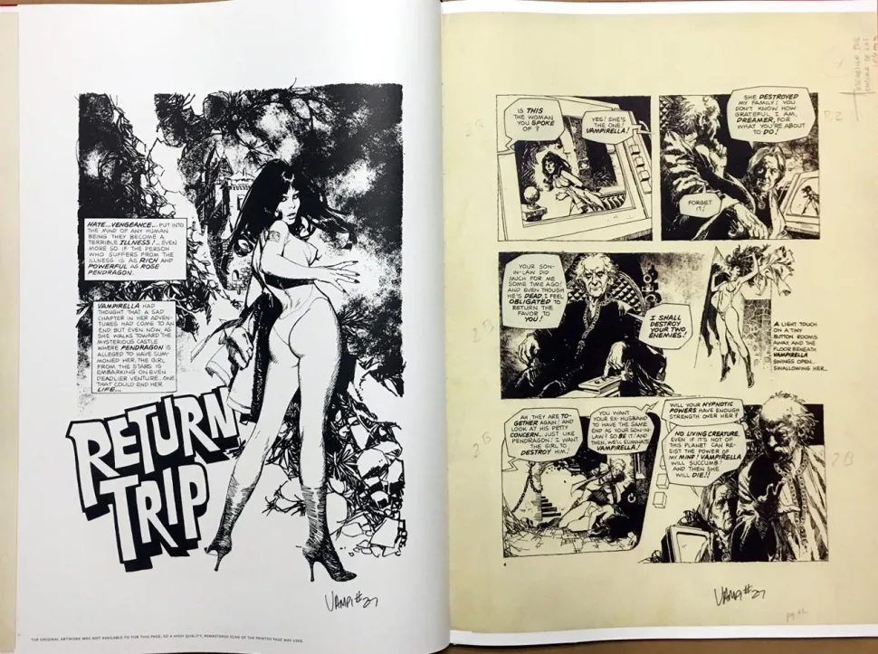 Vampirella - Jose Gonzalez's Vampirella Art Edition Hardcover Book