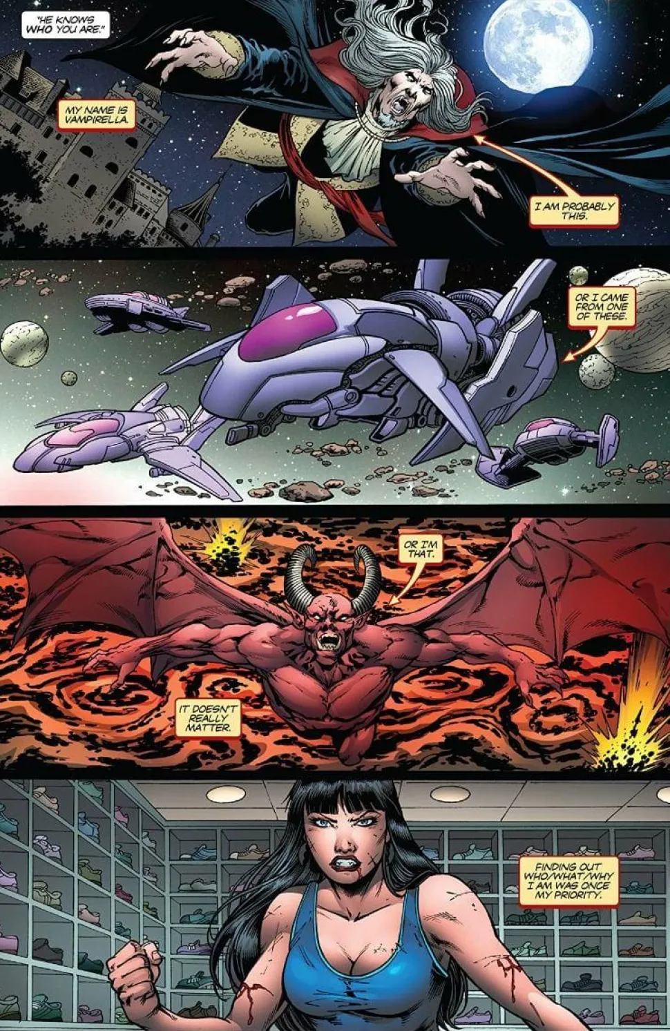 Vampirella - Southern Gothic Trade Paperback Book