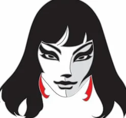 Vampirella - Vampirella by Frank Thorn Enamel Pin