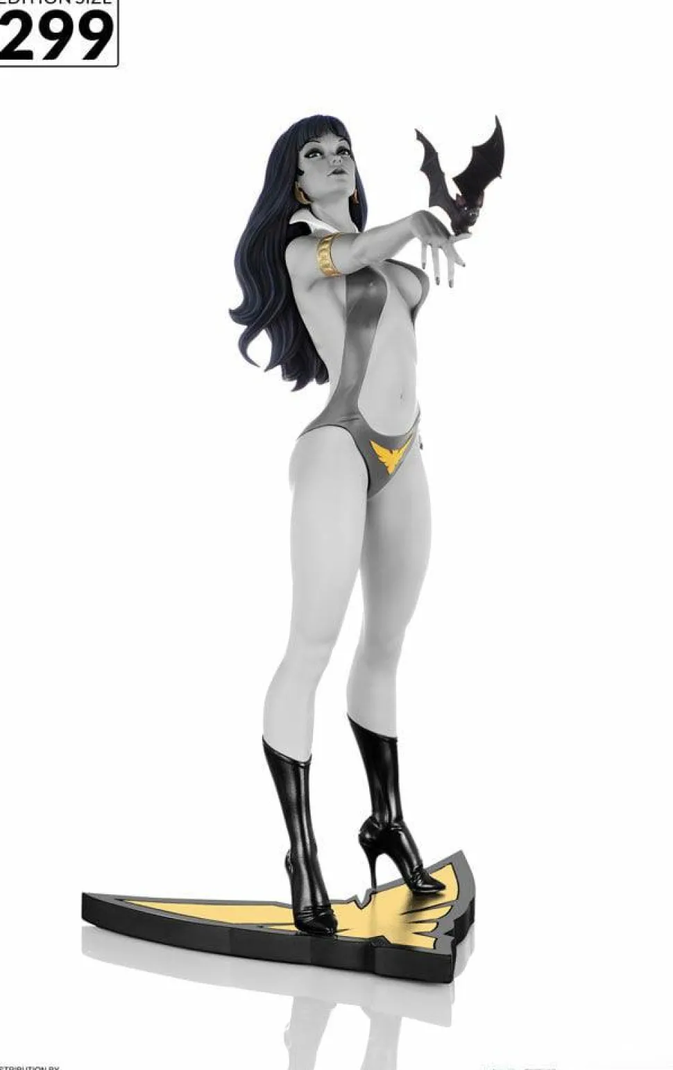 Vampirella - Vampirella 50th Anniversary Black & White 12” Statue