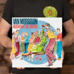Van Morrison - Accentuate the Positive 2xLP Vinyl Record (Blue Coloured Vinyl)