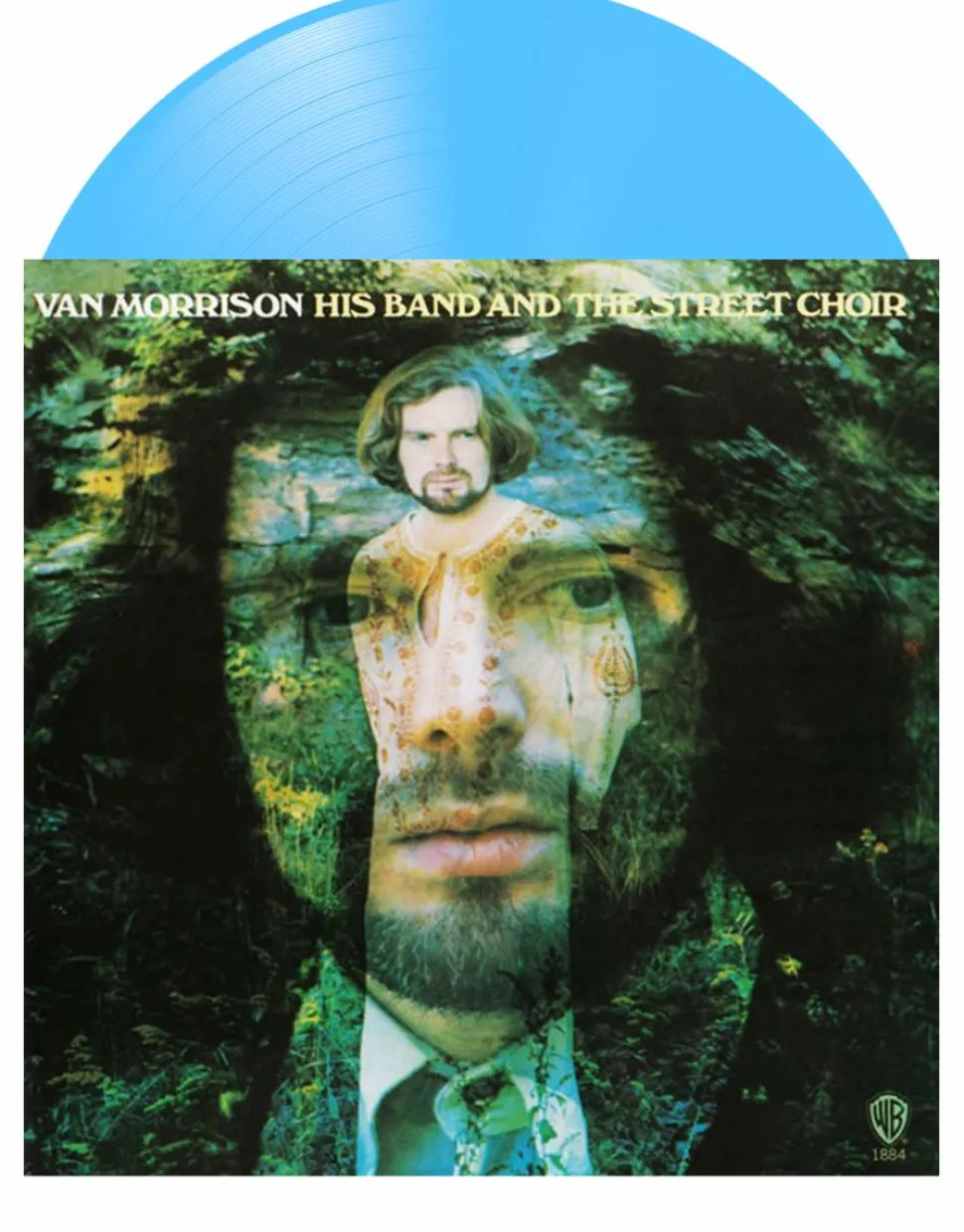 Van Morrison - His Band And The Street Choir LP Vinyl Record (Turquoise Coloured Vinyl)