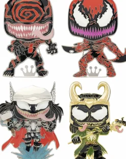 Venom - Absolute Carnage 4” Pop! Enamel Pin Bundle (Set of 4)