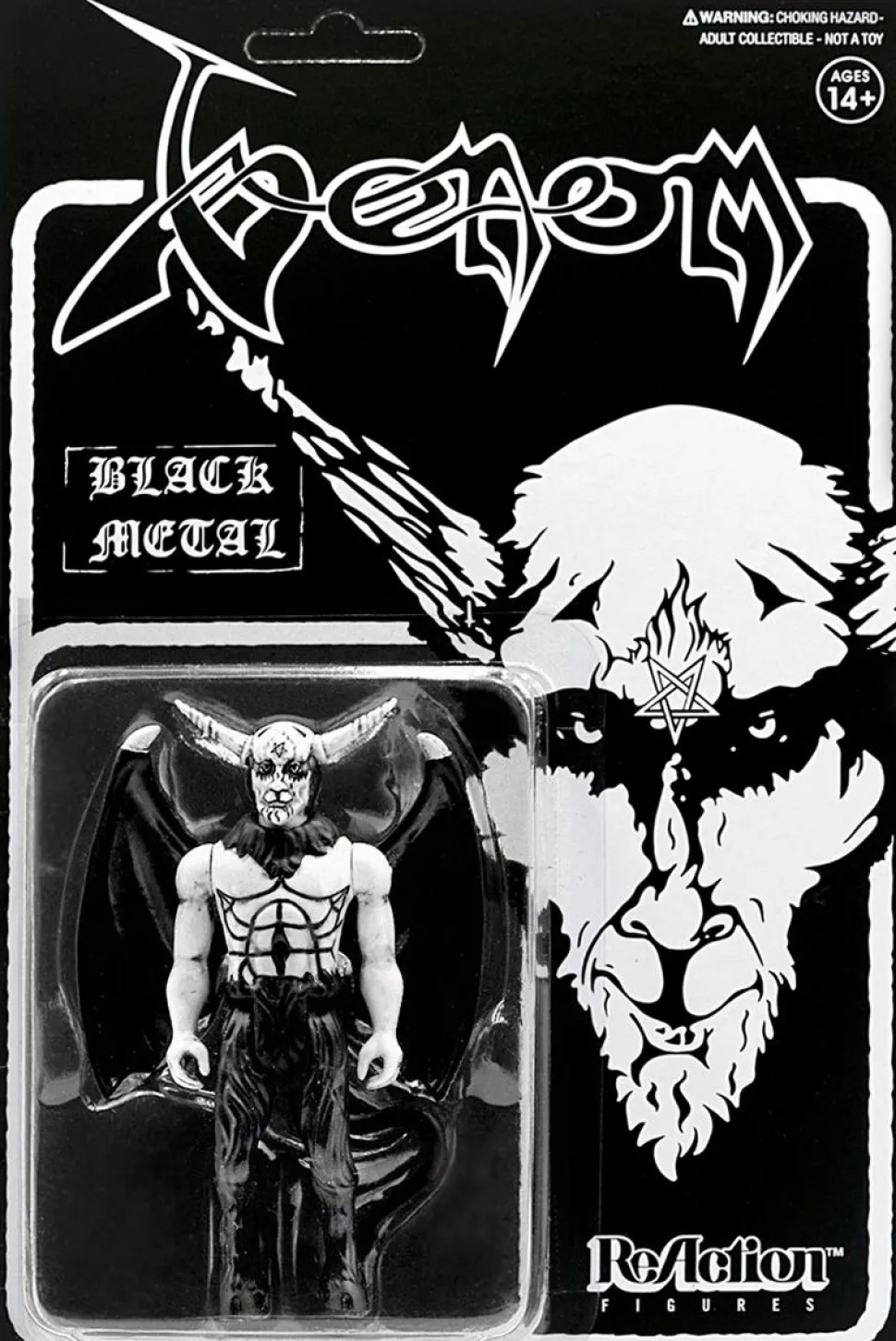 Venom - Black Metal Demon ReAction 3.75” Action Figure