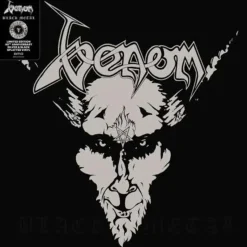 Venom - Black Metal 40th Anniversary LP Vinyl Record (Silver & Black Splatter Vinyl)