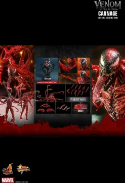 Venom: Let There Be Carnage - Carnage Deluxe 1/6th Scale Hot Toys Action Figure