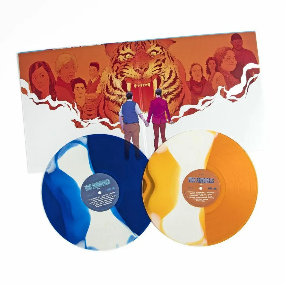 Vice Principals - Season 1 & 2 Original Television Soundtrack by Joseph Stephens 2xLP Vinyl Record (“North Jackson Warriors” and “North Jackson Tigers” Coloured Vinyls)