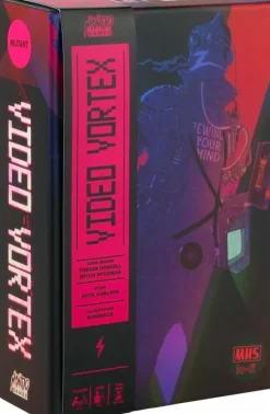 Video Vortex - Deck Building Board Game with Bonus Handbills (Set of 2)