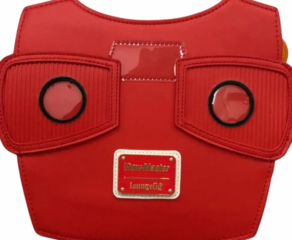 View-Master - Figural 9" Faux Leather Mini Backpack with Coin Purse