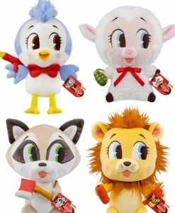Villainous Valentines - Crazy Critters Plush Bundle (Set of 4)
