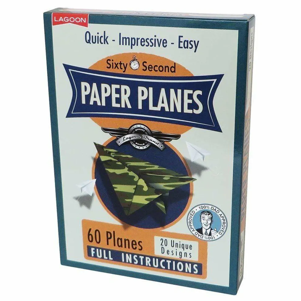 Vintage Planet - Sixty Second Paper Planes 60 Pack