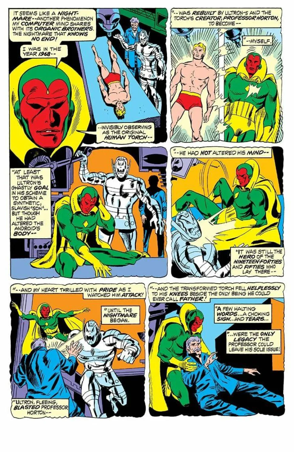 Vision & The Scarlet Witch - The Saga of Wanda and Vision Trade Paperback Book