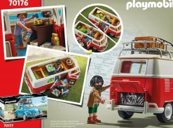 Volkswagen - T1 Camper Van Playmobil Vehicle Playset (70176)