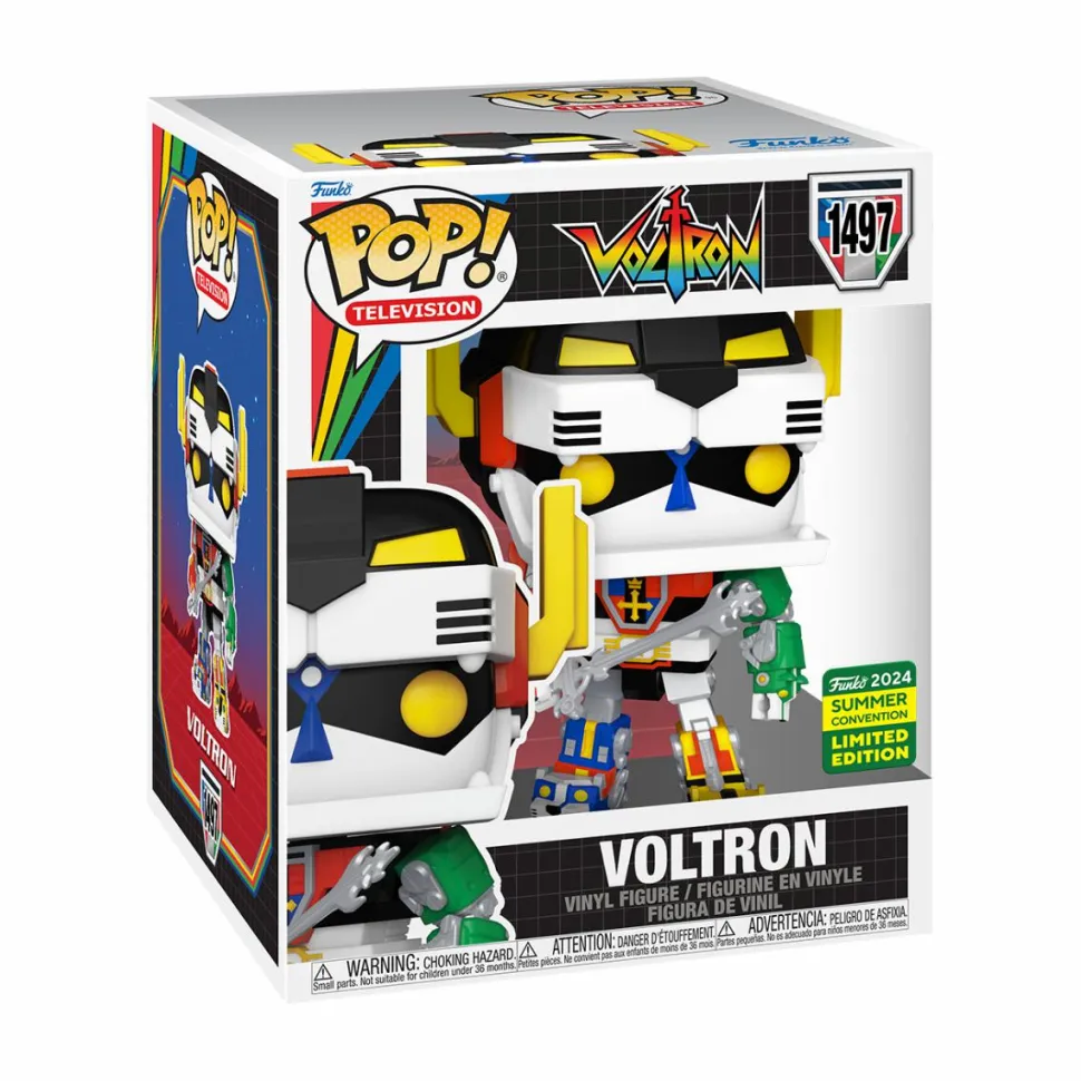 Voltron: Defender of the Universe - Voltron Super Sized 6" Pop! Vinyl Figure (2024 Summer Convention Exclusive) (Popcultcha Exclusive)