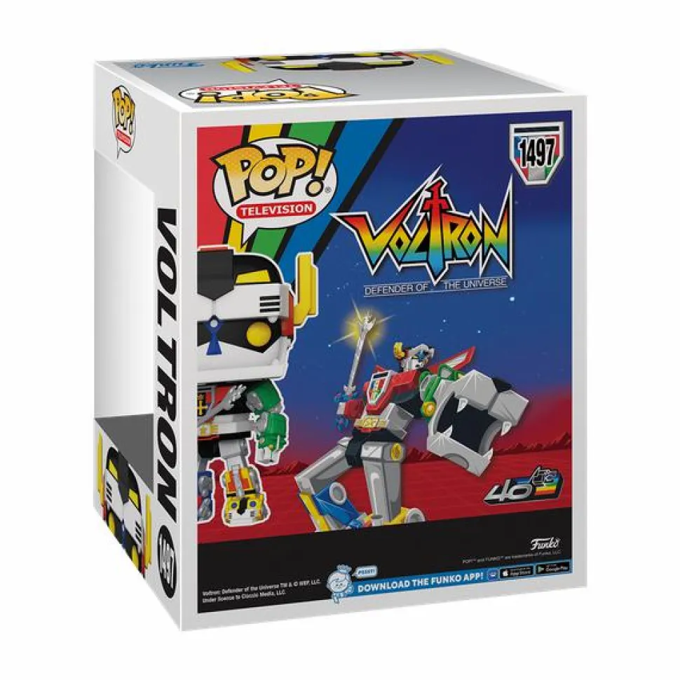 Voltron: Defender of the Universe - Voltron Super Sized 6" Pop! Vinyl Figure (2024 Summer Convention Exclusive) (Popcultcha Exclusive)