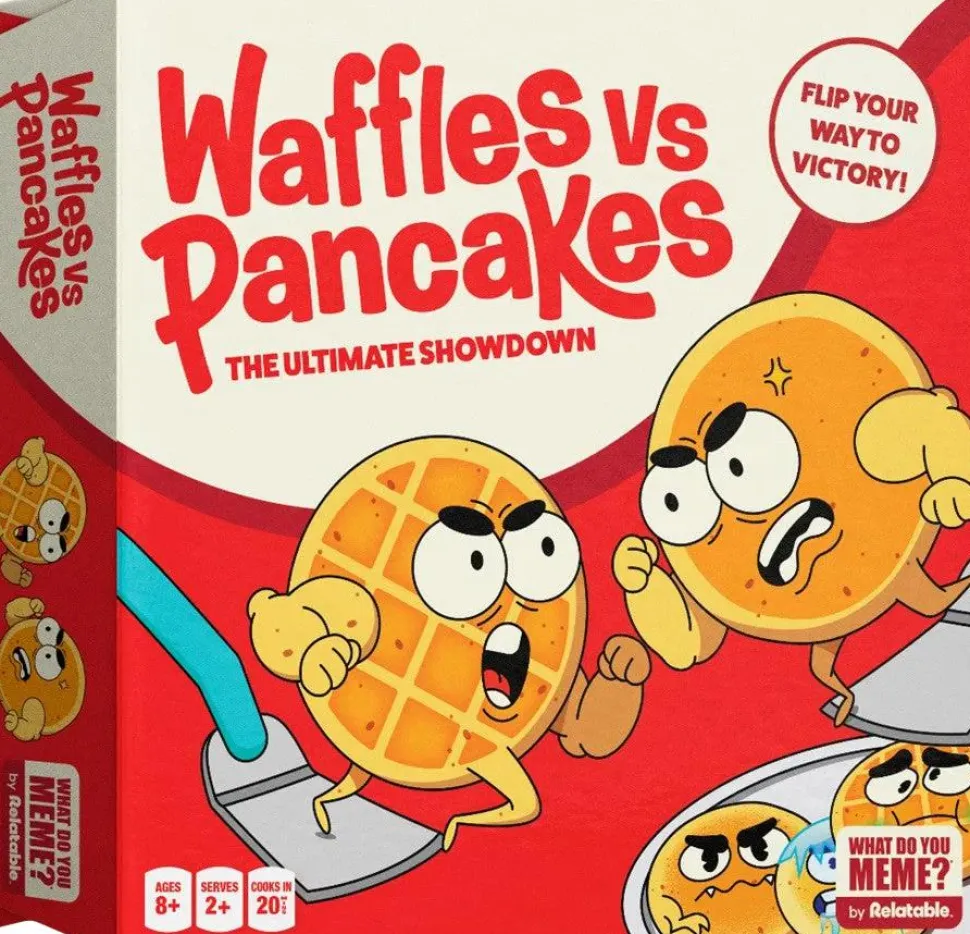 Waffles vs. Pancakes - The Ultimate Showdown Board Game