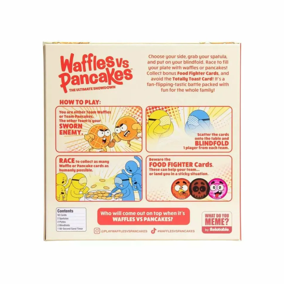 Waffles vs. Pancakes - The Ultimate Showdown Board Game