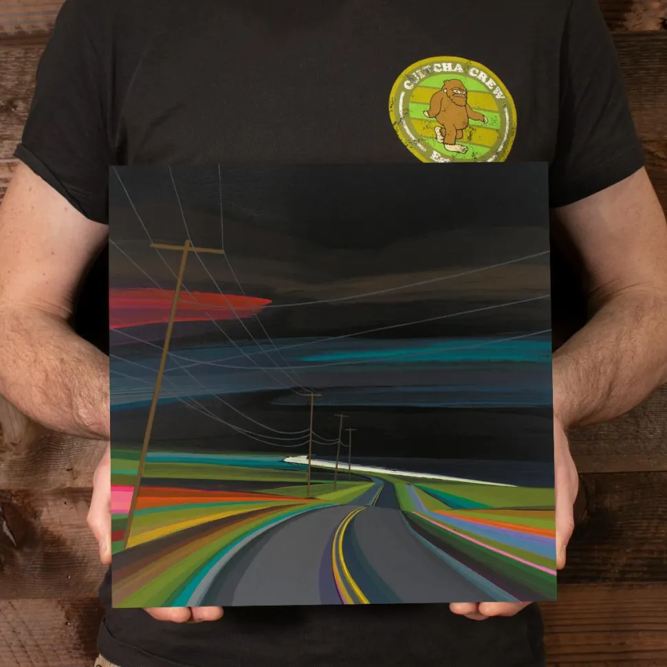 Wagons - Songs from the Aftermath LP Vinyl Record (Neon Magenta Coloured Vinyl)