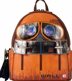 WALL-E - Cosplay Lenticular 10" Faux Leather Mini Backpack with Coin Purse