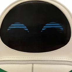 Wall-E - Eve Christmas Lights Cosplay Lenticular Glow in the Dark 10” Faux Leather Mini Backpack