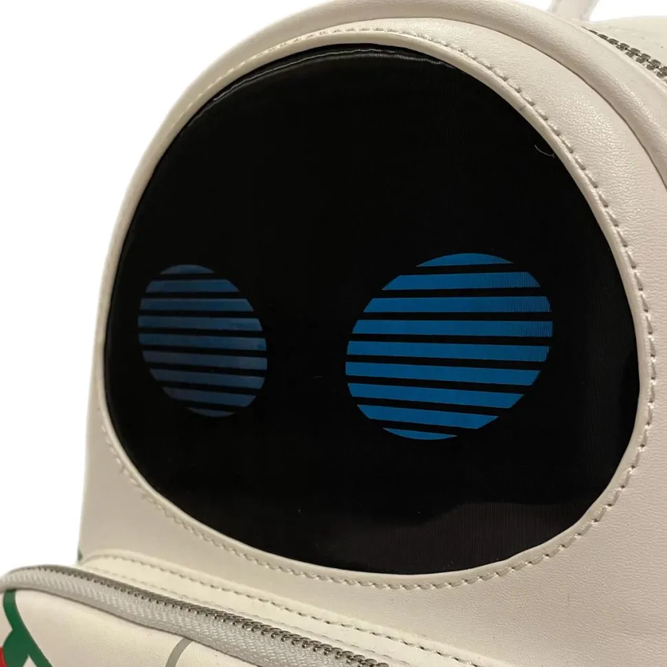 Wall-E - Eve Christmas Lights Cosplay Lenticular Glow in the Dark 10” Faux Leather Mini Backpack