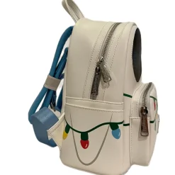 Wall-E - Eve Christmas Lights Cosplay Lenticular Glow in the Dark 10” Faux Leather Mini Backpack