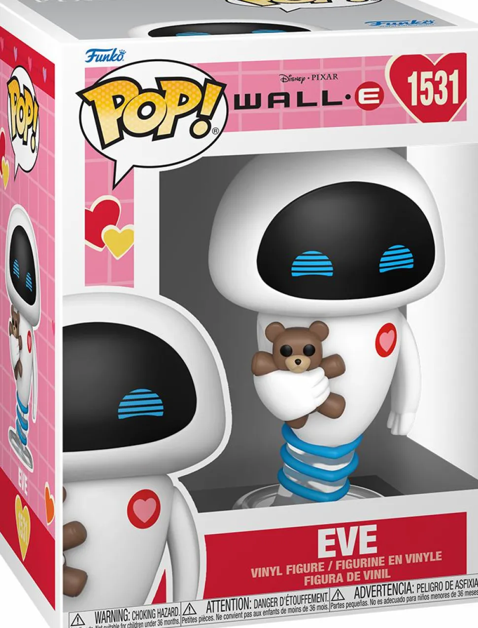 WALL-E - EVE with Teddy Bear (Valentine) Pop! Vinyl Figure