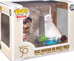 Walt Disney World - Mickey Mouse with Space Mountain 50th Anniversary Pop! Town Vinyl Figure