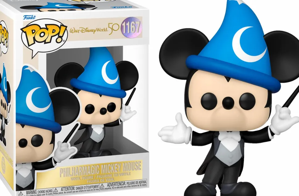 Walt Disney World - Philharmagic Mickey Mouse 50th Anniversary Pop! Vinyl Figure