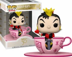 Walt Disney World: 50th Anniversary - Queen of Hearts with Mad Tea Party Teacup Attraction Pop! Rides Vinyl Figure