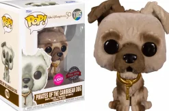 Walt Disney World: 50th Anniversary - Pirates Of The Caribbean Dog Flocked Pop! Vinyl Figure