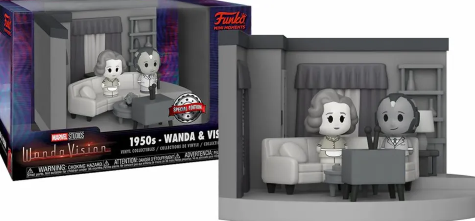 WandaVision - Living Room Diorama Mini Moments Vinyl Bundle (Set of 6)