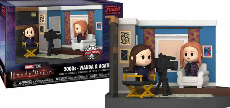 WandaVision - Living Room Diorama Mini Moments Vinyl Bundle (Set of 6)