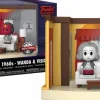 WandaVision - 1960s Wanda & Vision in Living Room Diorama Mini Moments Vinyl Figure