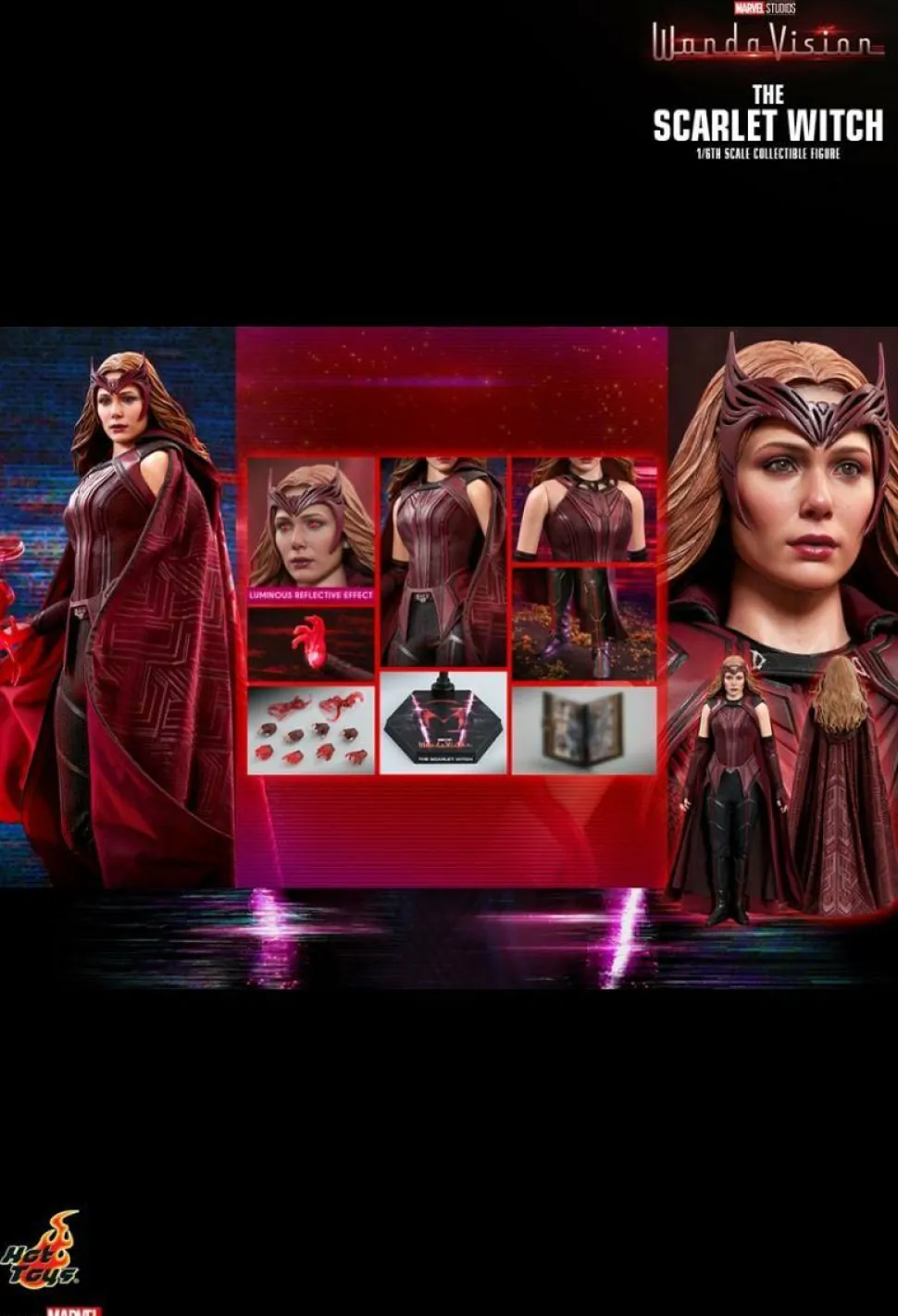 WandaVision - The Scarlet Witch 1/6th Scale Hot Toys Action Figure