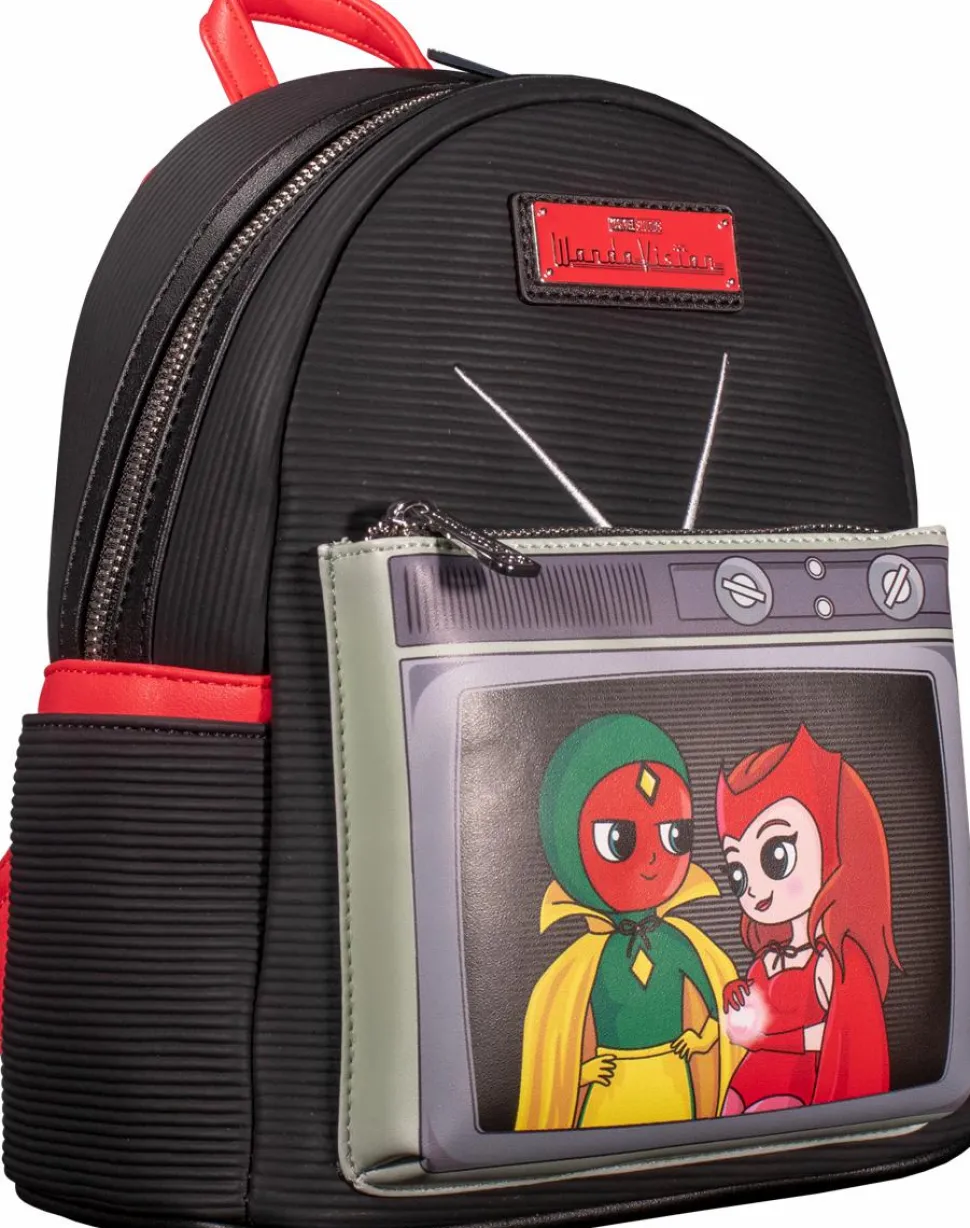 WandaVision - TV 10” Faux Leather Mini Backpack