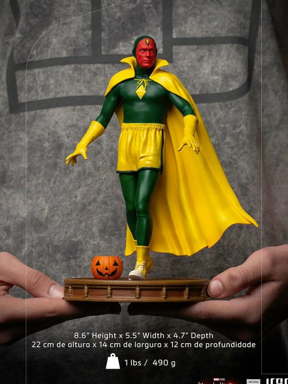WandaVision - Vision Halloween Version 1/10th Scale Statue