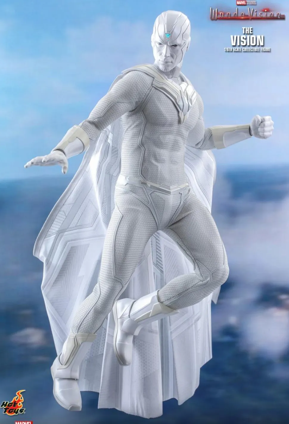WandaVision - Vision, The Vision & The Scarlet Witch 1/6th Scale Hot Toys Action Figure Bundle (Set of 3)