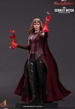 WandaVision - Vision, The Vision & The Scarlet Witch 1/6th Scale Hot Toys Action Figure Bundle (Set of 3)
