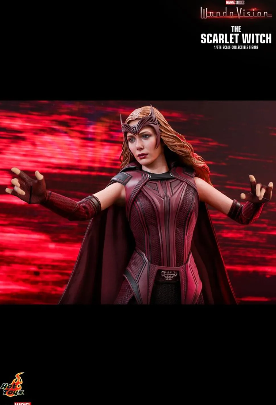 WandaVision - Vision, The Vision & The Scarlet Witch 1/6th Scale Hot Toys Action Figure Bundle (Set of 3)