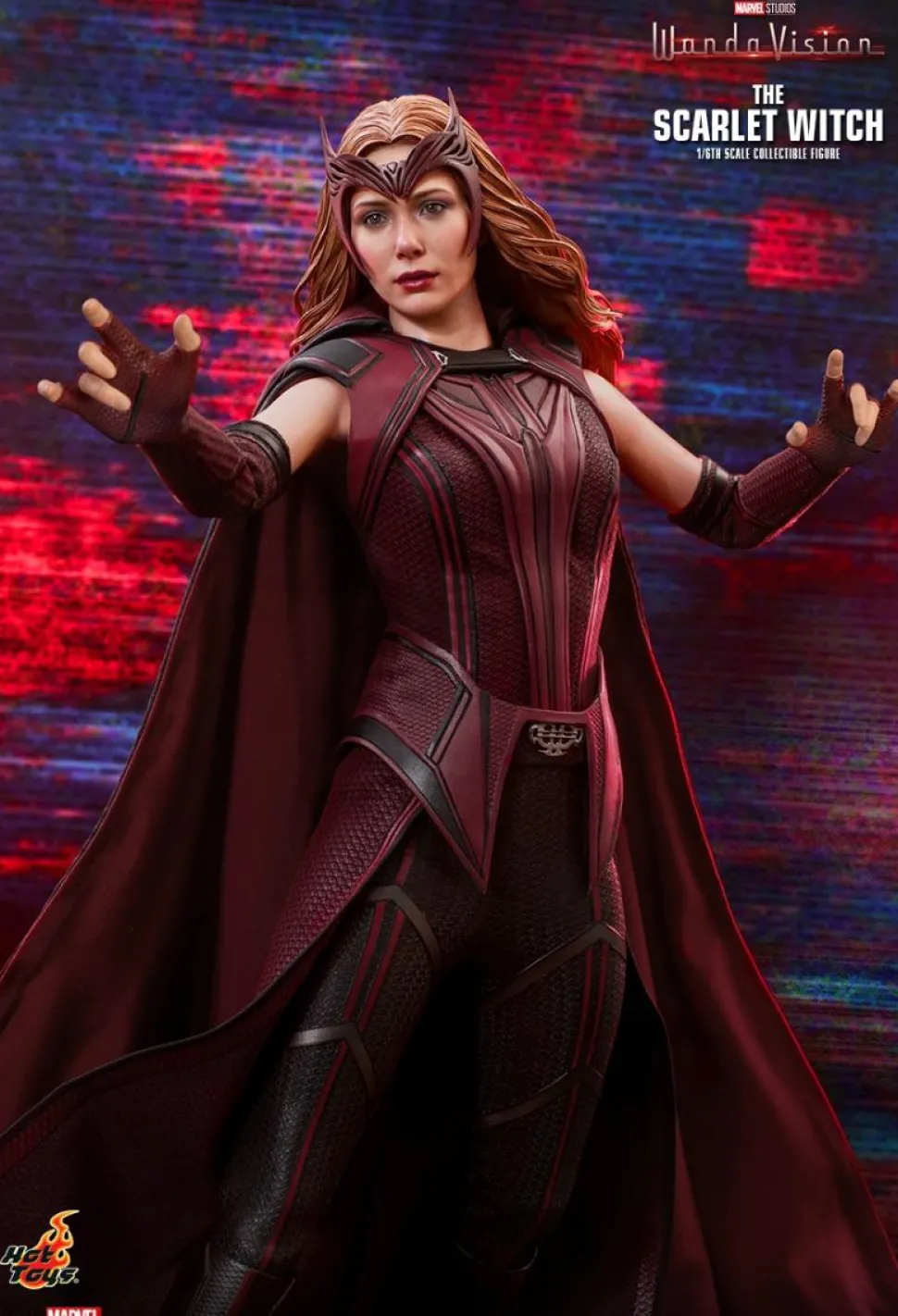 WandaVision - Vision, The Vision & The Scarlet Witch 1/6th Scale Hot Toys Action Figure Bundle (Set of 3)